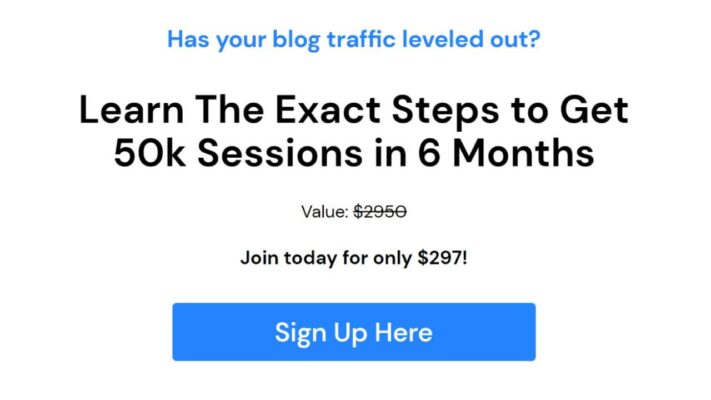 6 Months To 50k Sessions Masterclass